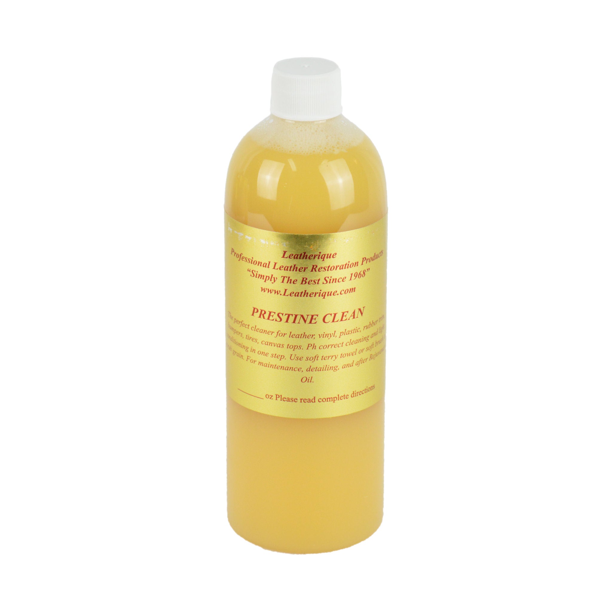 Leatherique Pristine Clean - Premium Leather Cleaner & Conditioner for Cars, Furniture & Bags | Restores Shine & Protects Leather | Ideal for Auto Detailing, Home Care & Luxury Accessories
