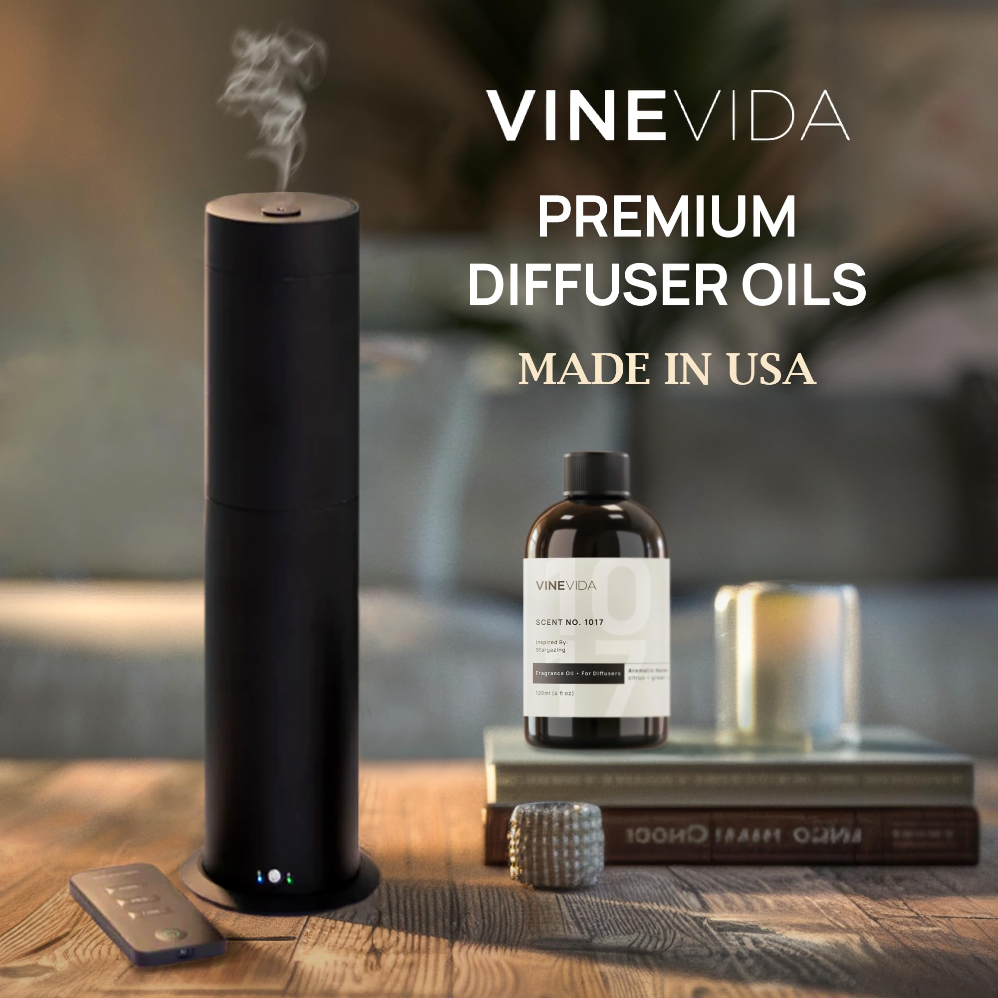 VINEVIDA 32 Fl Oz Scent № 1000 My Way Inspired Fragrance Oil - Premium Essential Oil for Diffusers, Air Freshener & Room Spray - Perfect for Home, Office, Spa and Hotel Aromatherapy