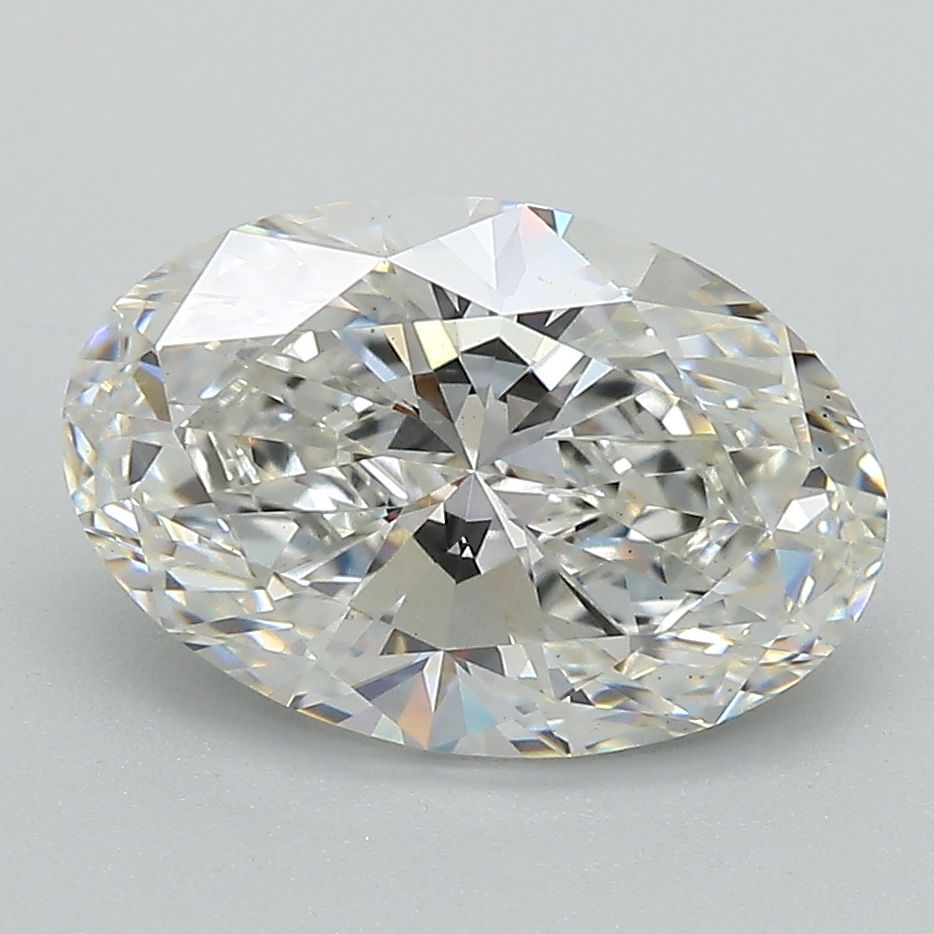 2.85 Carat G VS1 Oval Lab-Created Diamond - Stunning Engagement Ring Center Stone for Bridal Jewelry