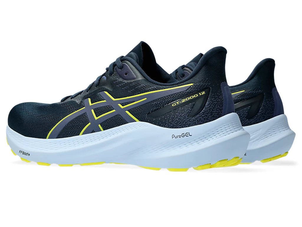 ASICS GT 2000 12 Running Shoes for Men - Lightweight Stability Sneakers with Cushioning for Road Running, Training & Gym Workouts