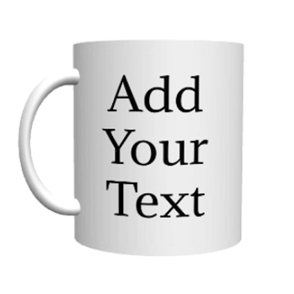 Custom Engraved Coffee Mug with Personalized Text - Perfect for Gifts, Office Use & Home Decor