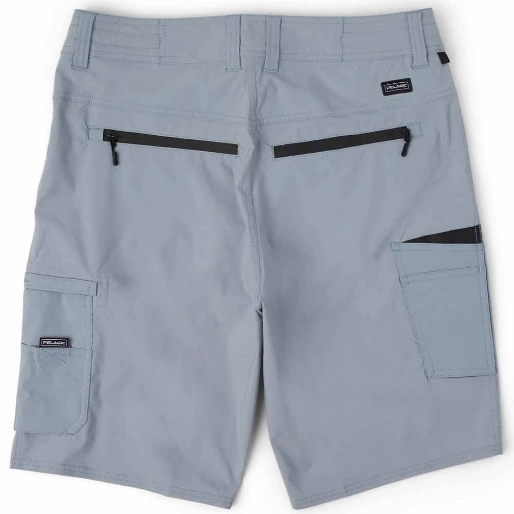 Pelagic Slate Traverse Fishing Shorts - Men's Quick-Dry Lightweight Outdoor Fishing Pants for Saltwater & Freshwater - Perfect for Kayak, Boat, and Shore Fishing Adventures