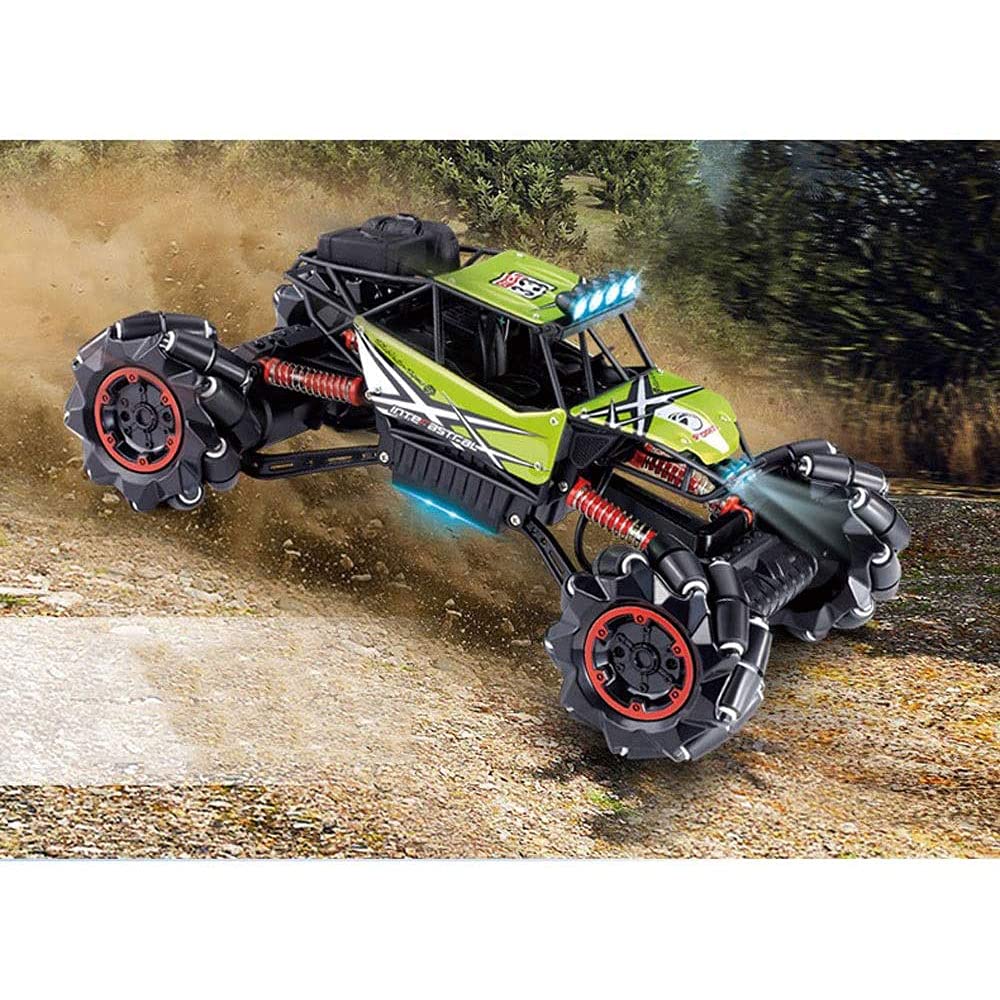 2.4G Wireless Remote Control Drift RC Car with Sound, Light & Music - High-Speed All Terrain Off-Road Climbing Vehicle - Perfect Gift for Boys & Kids - Great for Indoor Play, Outdoor Racing & Backyard Adventures