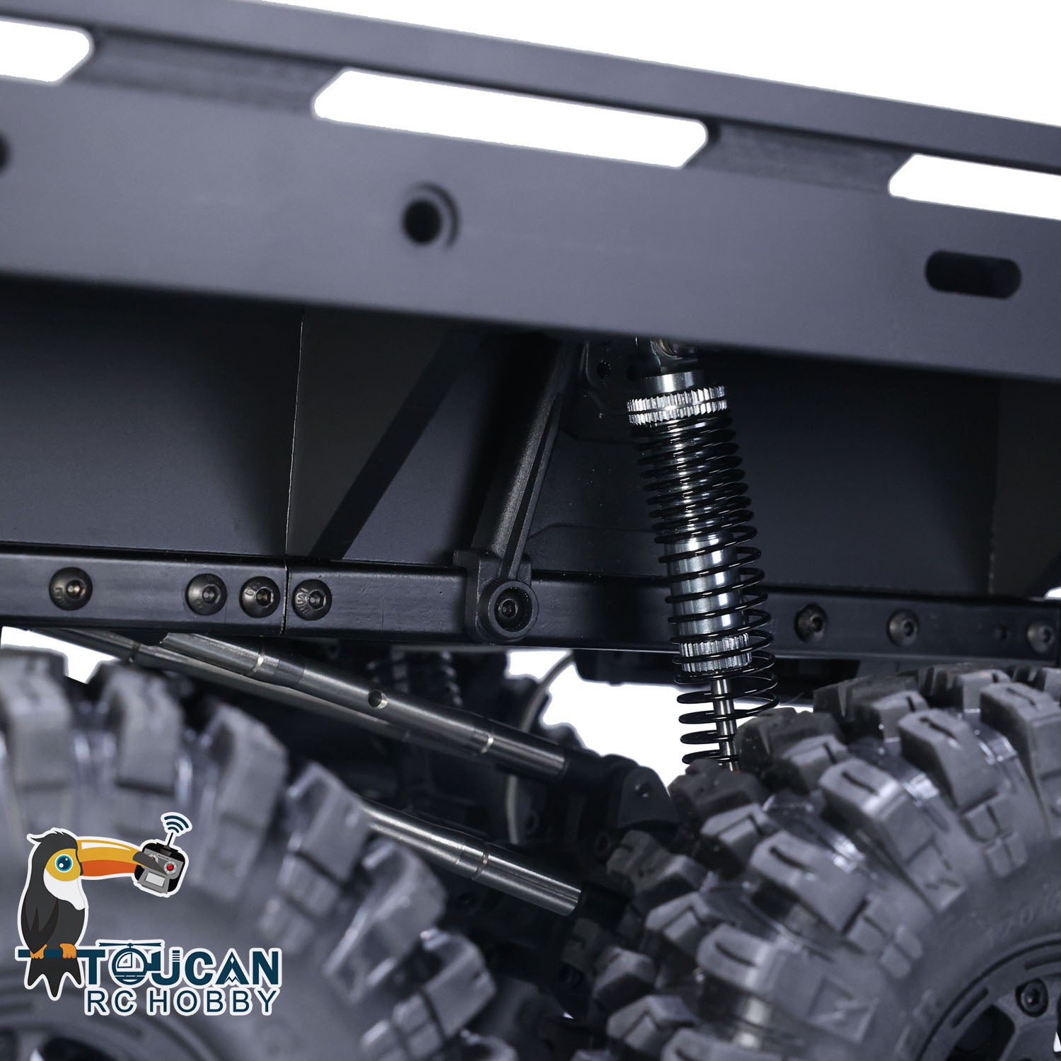 CrossRC 1/10 JT6 6WD 6X6 RC Rock Crawler Truck - 2.4GHz Remote Control Off-Road Vehicle with PNP ESC, Motor, Servo & LED Lights (US Stock) - Perfect for Trail Crawling, Off-Road Adventures and DIY RC Enthusiasts
