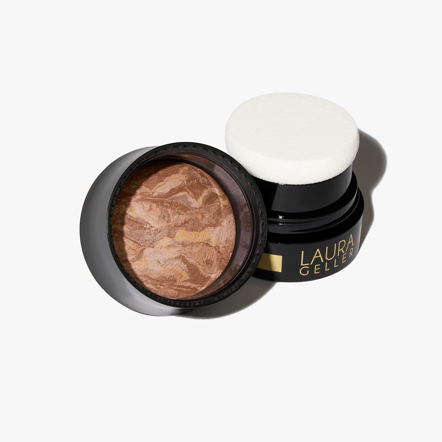 Baked to Go Balance & Brighten Powder Foundation - Natural Finish, Oil-Free & Lightweight for Flawless Skin | Perfect for Everyday Wear & On-The-Go Touch Ups