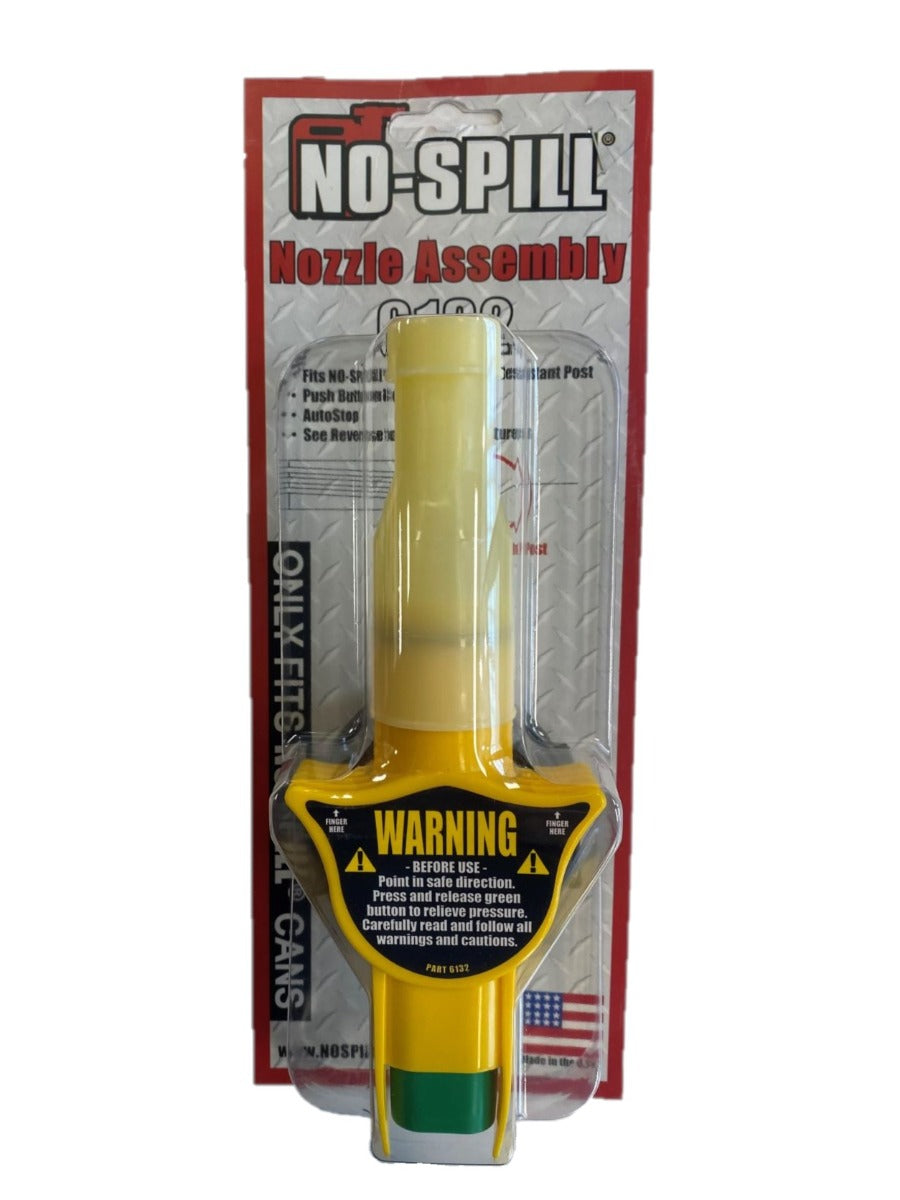 Leak-Proof Nozzle Assembly for Gas Cans - Durable Anti-Spill Spout for Lawn Mowers, Generators & Outdoor Equipment