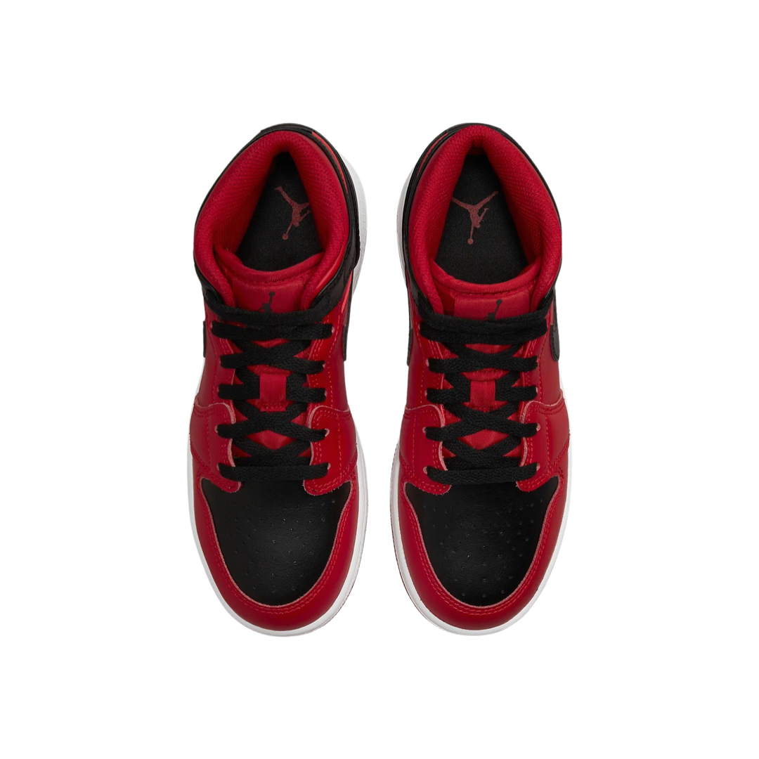 Air Jordan 1 Mid GS Gym Red 2.0 Basketball Shoes for Kids - Perfect for School, Sports & Casual Wear