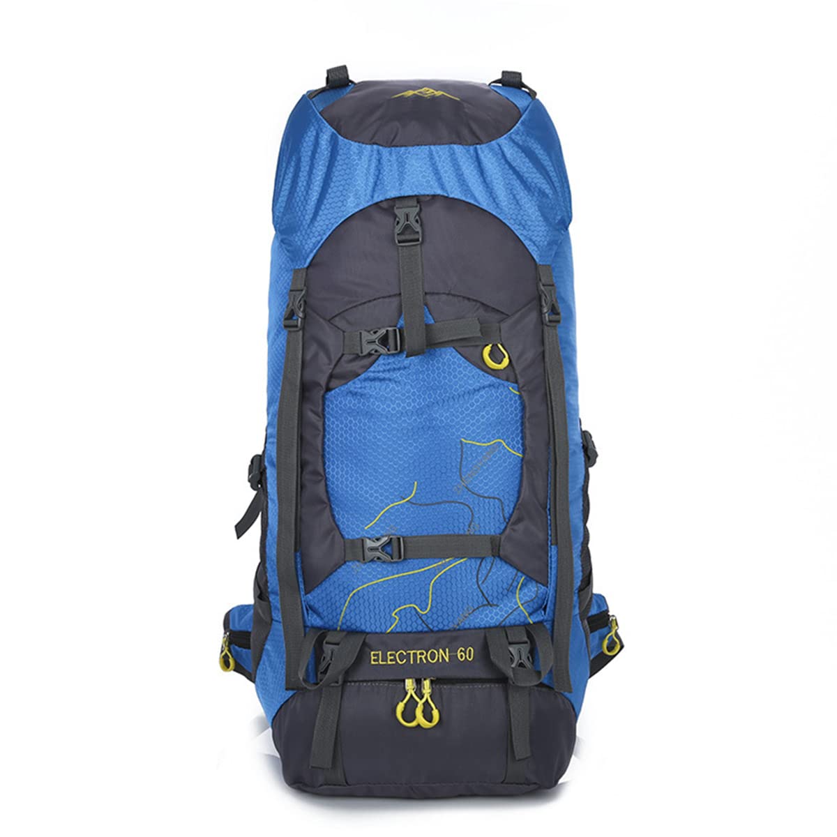**Lightweight Waterproof Hiking Backpack - Packable Travel Daypack for Camping, Outdoor Sports & Travel - Large Durable Backpack for Men & Women (Blue) - Perfect for Hiking, Trekking & Daily Commute**