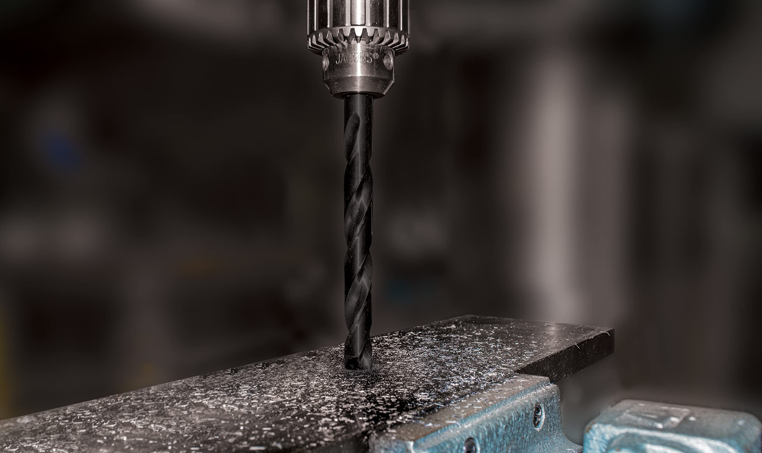Century Drill & Tool 24538 29-Piece Pro Grade Reduced Shank Black Oxide Drill Bit Set | Made in USA | Perfect for Metalworking, Woodworking & DIY Projects