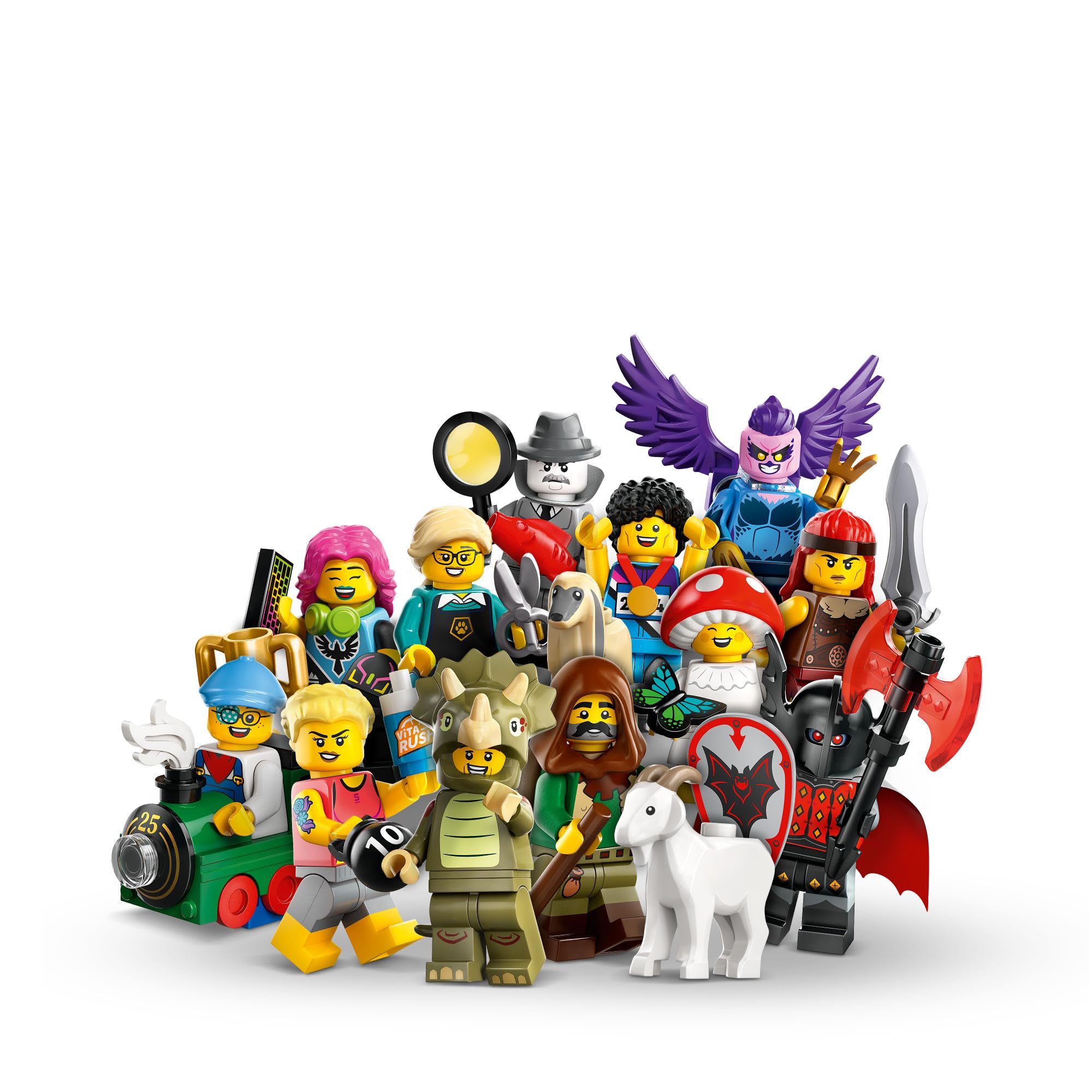 LEGO Minifigures Series 25 Collectible Building Toys - 12 Surprise Mystery Minifigures for Kids Ages 5+ (Set 71045) | Fun Adventure Play for Boys & Girls | Perfect Birthday Gift & Independent Play Activity