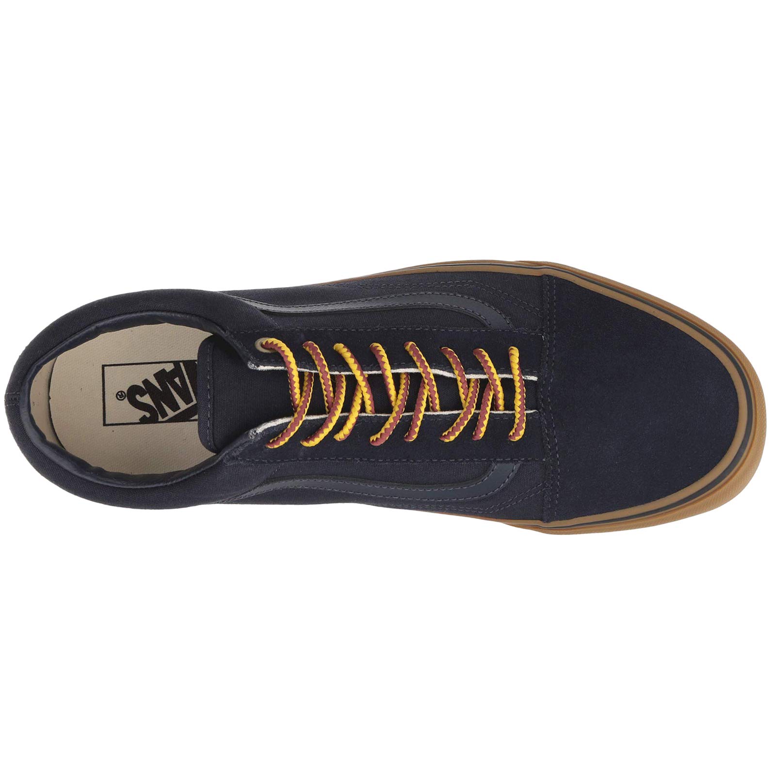 Vans Old Skool Classic Skate Shoes for Men - Gumsole Sky Captain | Comfortable Sneakers for Skateboarding, Streetwear & Casual Wear
