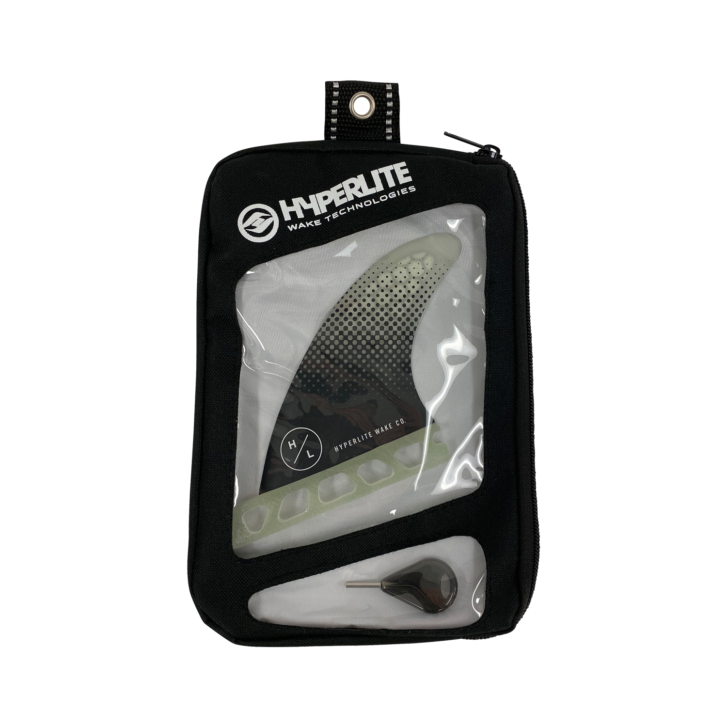 Hyperlite 3.5 Flux Fin Set with Key for Wakeboard & Wakesurf - Premium Performance Fins for 2023 Water Sports Gear
