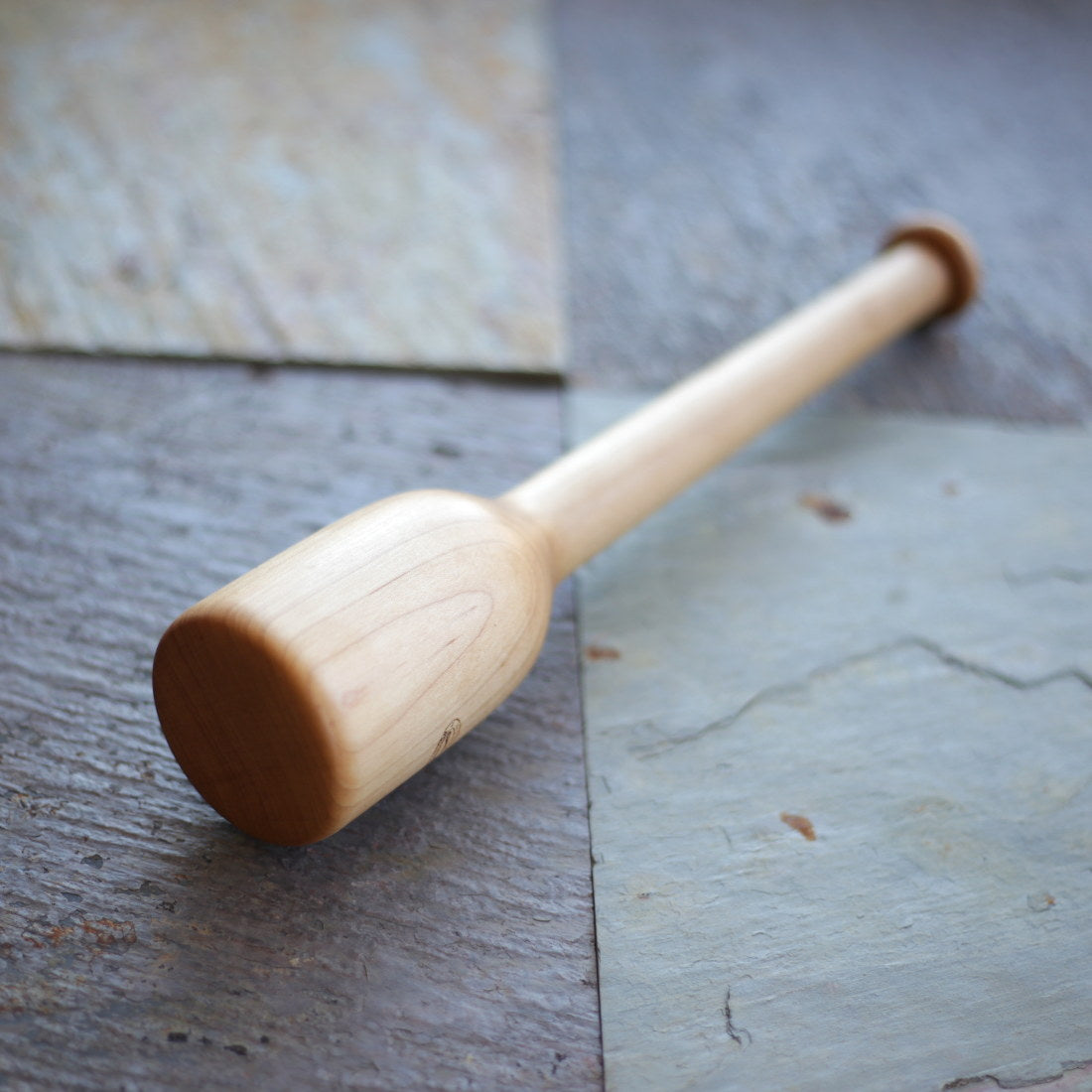 Premium Handcrafted Wooden Potato Masher - Sturdy & Ergonomic Design for Smooth Mashing - Perfect for Potatoes, Avocados & Baby Food Making