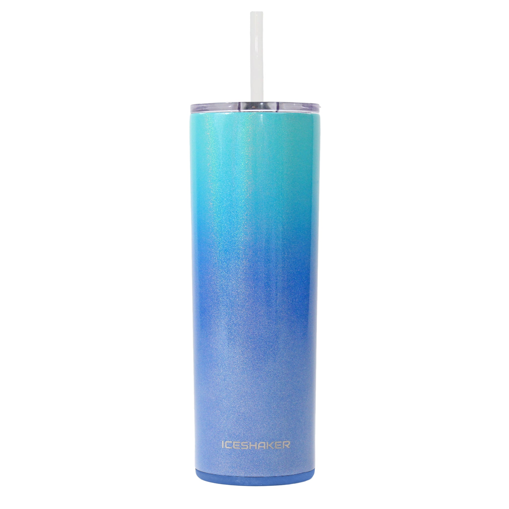 Custom 20oz Skinny Stainless Steel Tumbler with Lid & Straw - Insulated Travel Mug for Coffee, Tea & Cold Drinks - Perfect for Office, Gym, Hiking & Outdoor Activities