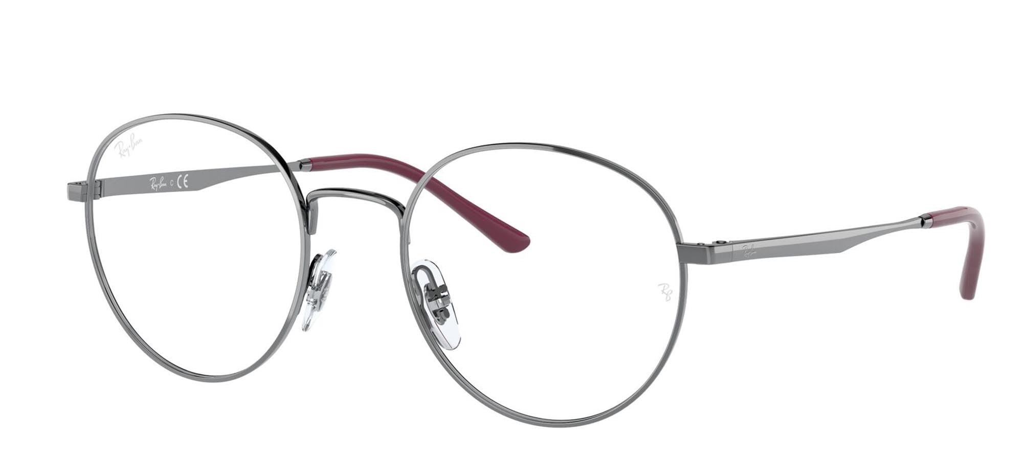 Ray-Ban Rx3681v Round Prescription Eyeglass Frames - Classic Retro Style for Men & Women | Perfect for Reading, Driving & Everyday Use