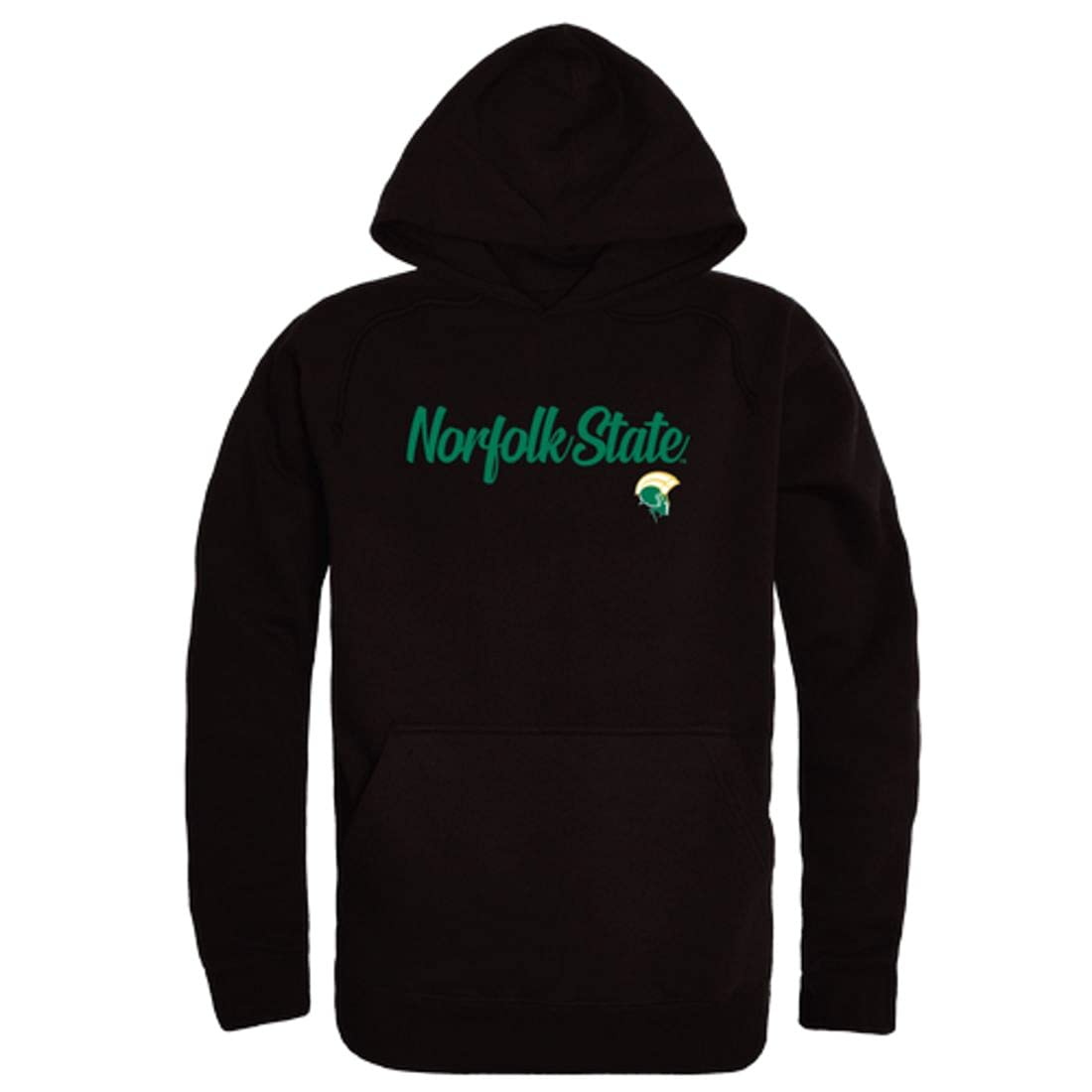 NSU Norfolk State University Spartans Men's Script Hoodie Sweatshirt - Comfortable College Apparel for Game Day, Campus Wear & Fan Support