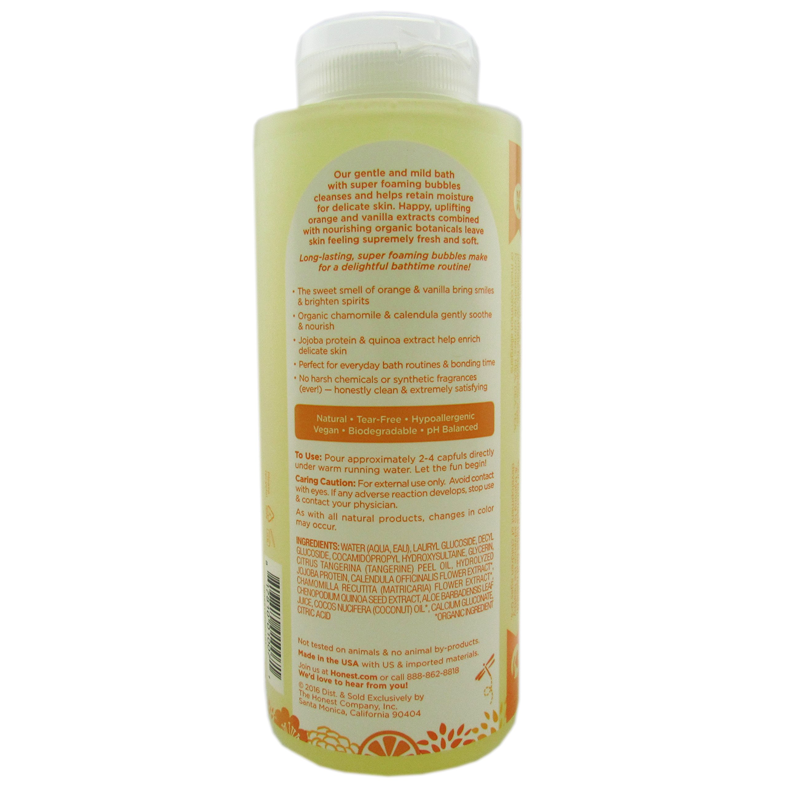 The Honest Company Shampoo & Body Wash, Conditioner & Bubble Bath Variety Pack - Gentle Baby & Kids Bath Essentials for Sensitive Skin - Perfect for Daily Bath Time, Travel & Gift Sets