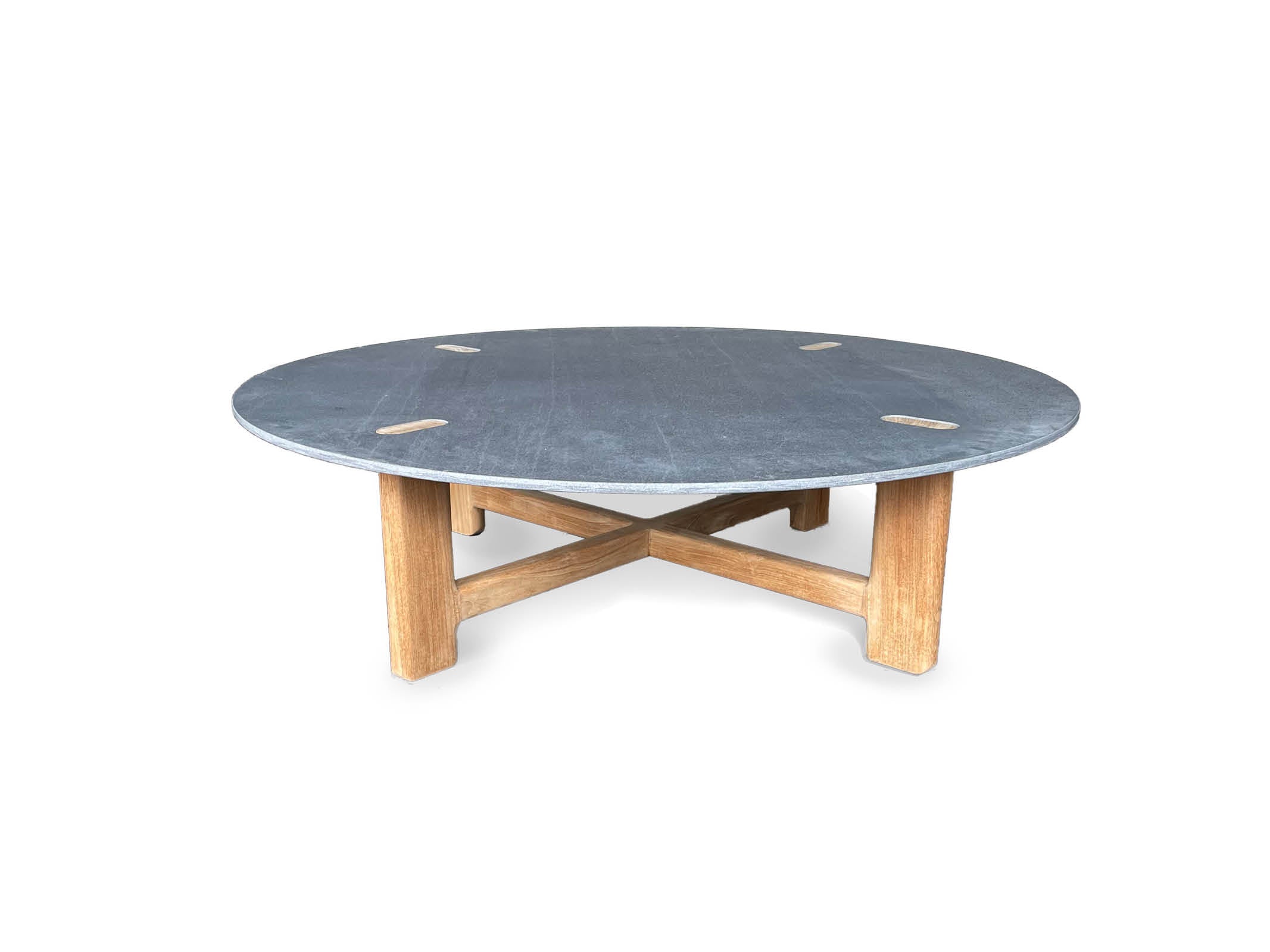 Modern Round Coffee Table - Stylish & Durable Living Room Centerpiece for Home Decor, Small Spaces & Cozy Gatherings