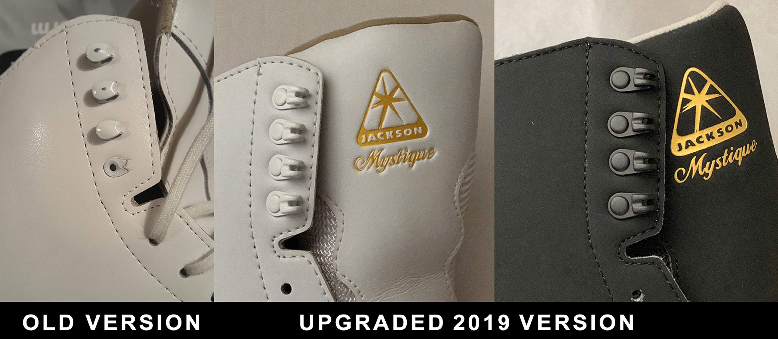 Jackson Ultima Mystique Figure Ice Skates for Men & Boys - Premium Performance Skates with Guardog Skate Guards - Perfect for Ice Rinks, Figure Skating Practice & Competitive Performances