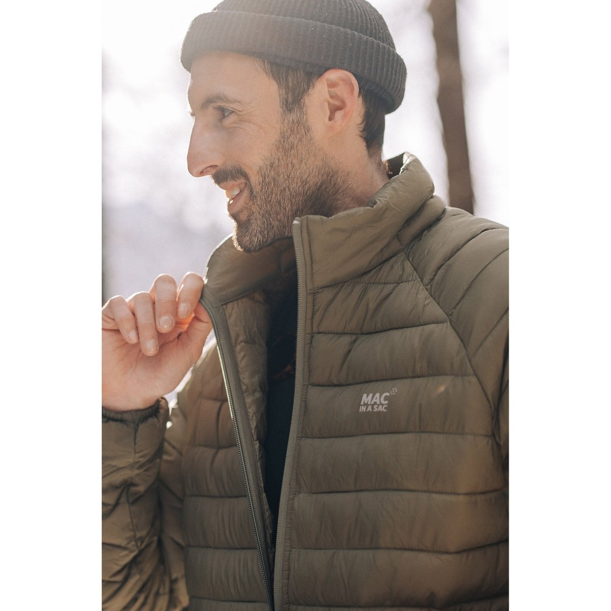 Mac In A Sac Synergy Men's Insulated Packable Jacket - Lightweight Waterproof Winter Coat for Hiking, Travel & Outdoor Activities