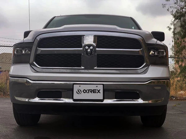 AlphaRex PRO Projector Headlights (Alpha Black) for Dodge Ram 2009-2018 - Upgrade Your Truck's Style & Visibility for Night Driving & Off-Road Adventures