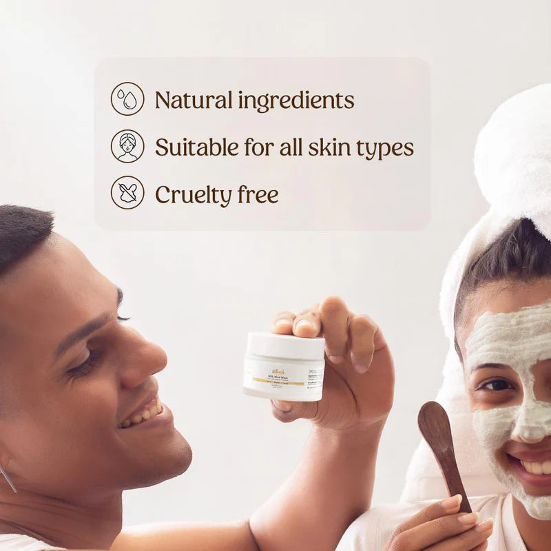 Best Milk Face Kit for Glowing Skin - Hydrating & Brightening Skincare Set - Perfect for Daily Facial Care & Spa Nights