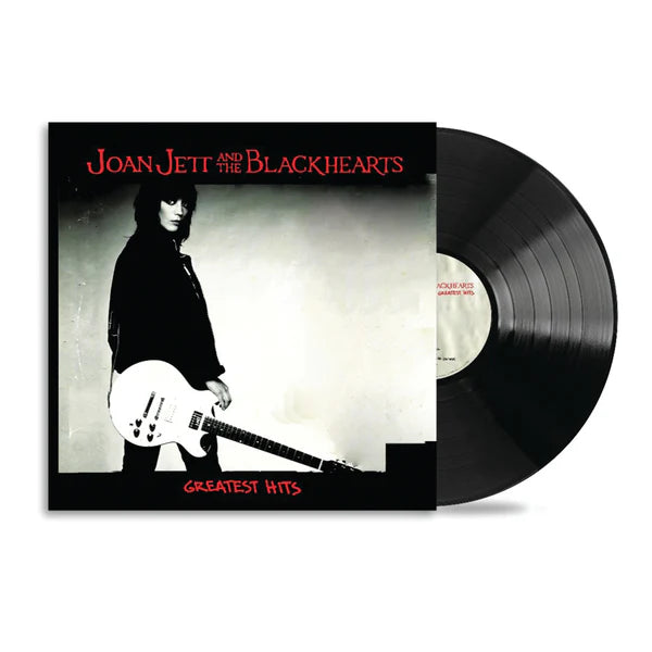 Joan Jett and the Blackhearts Greatest Hits Vinyl LP Record - Classic Rock Music Collection for Home Listening & Vinyl Enthusiasts