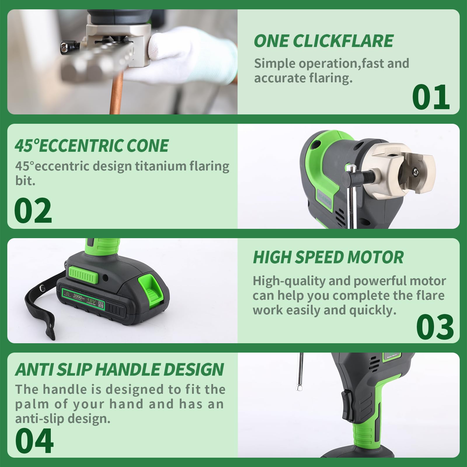 HVAC Flaring Tool Kit - 1/4