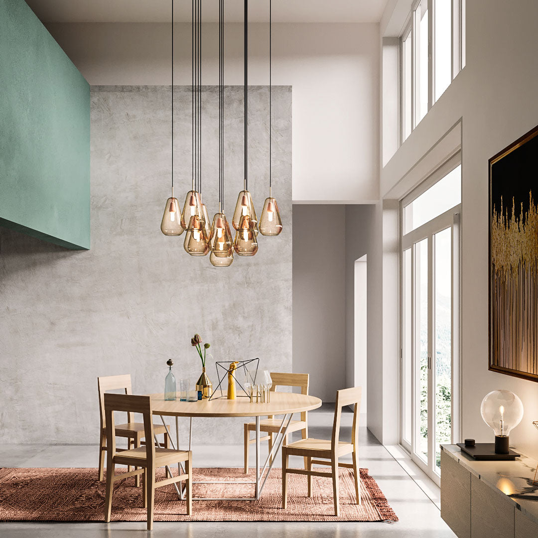 Anoli 13-Light Crystal Chandelier - Elegant Dining Room Lighting Fixture for Home Decor, Wedding & Restaurant Ceiling Light