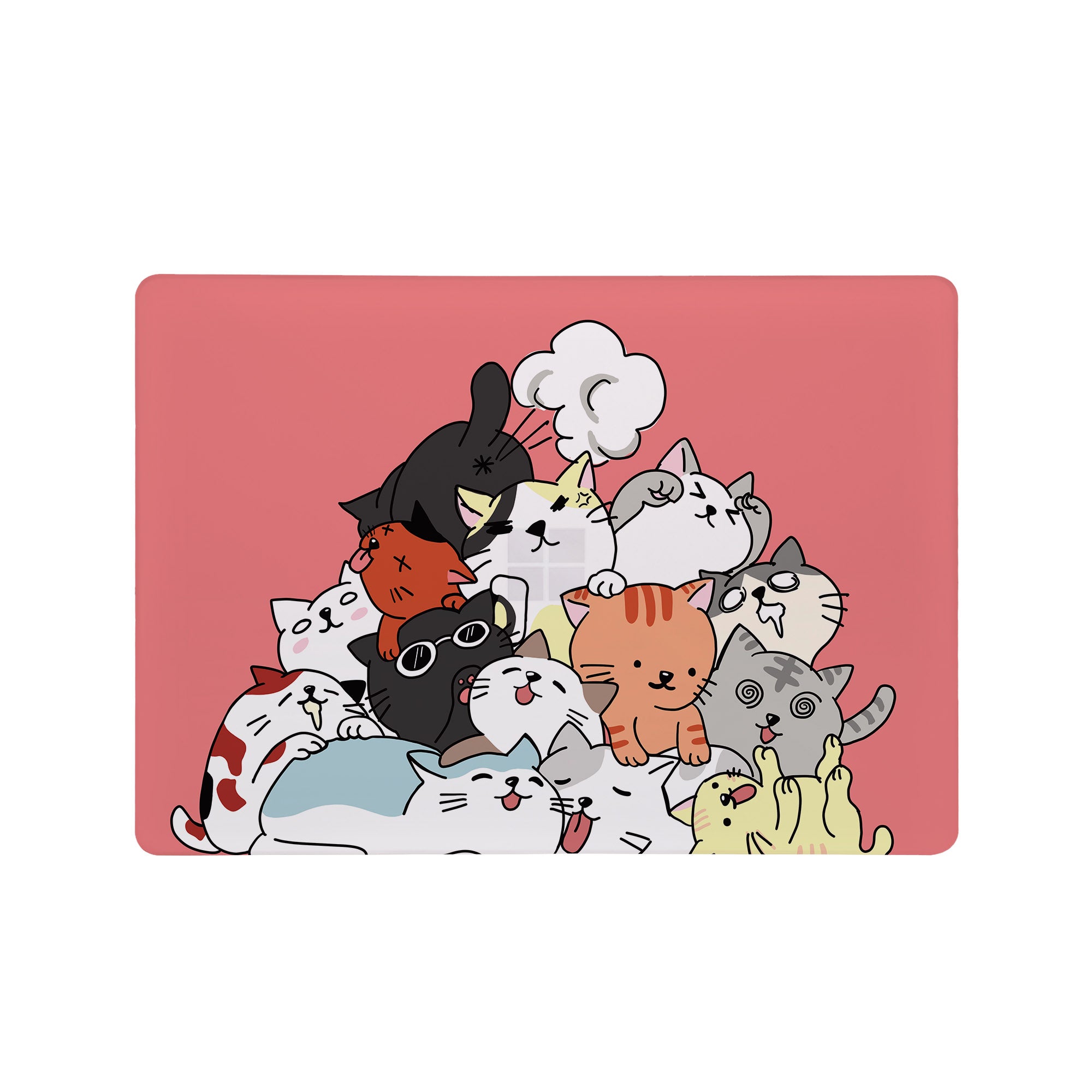 Cute Cat Pattern Surface Laptop Case - Protective Sleeve for Microsoft Surface Laptop 13.5