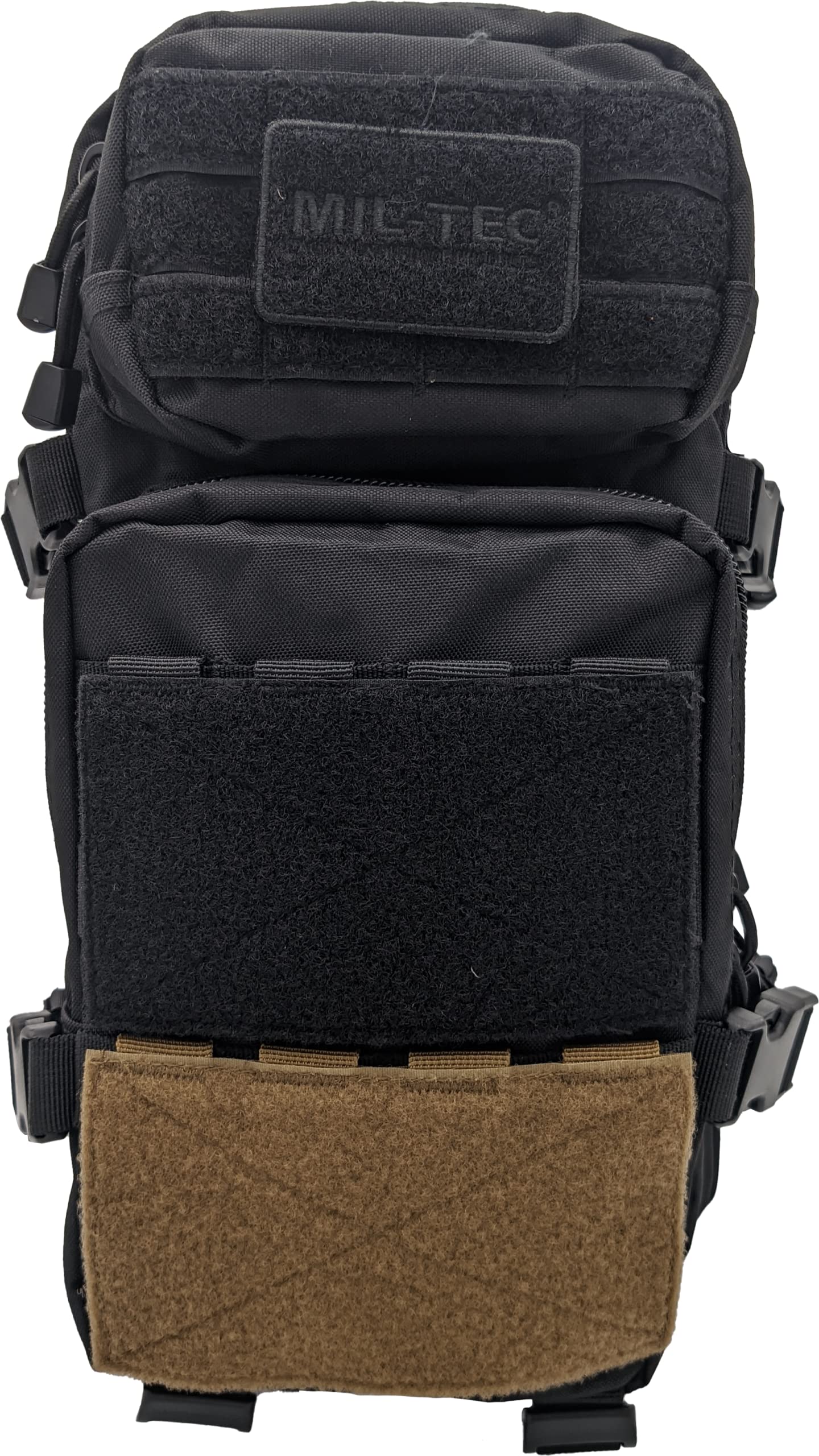 SERMILITAR MOLLE Velcro Panel for Backpacks - Military Tactical Hook and Loop Patch Panel - Compatible with Backpacks, Vests & Gear - Perfect for Outdoor, Hiking & Tactical Use