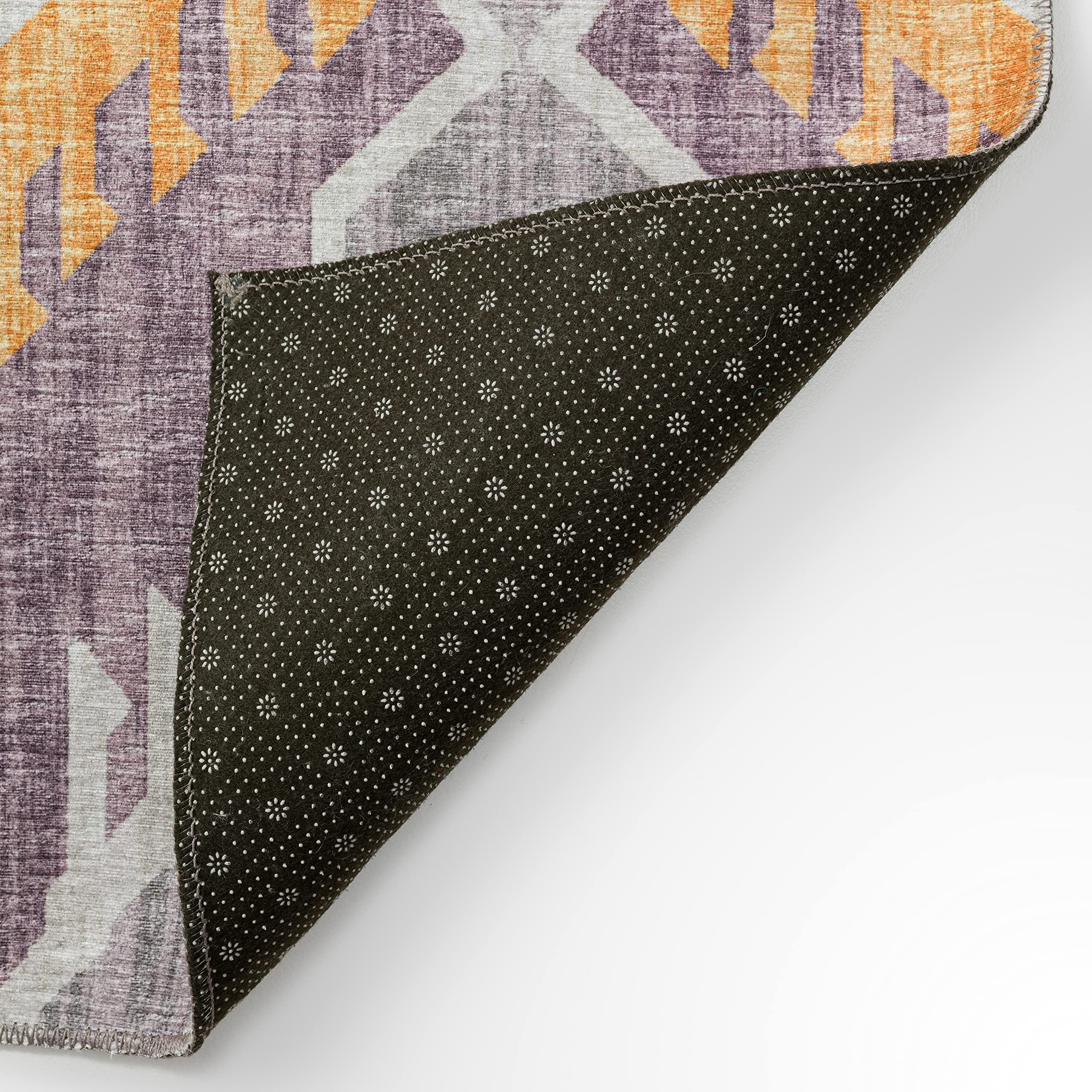 Addison Rugs Yuma AYU32 Purple 9' x 12' Area Rug - Soft Plush Living Room Carpet for Bedroom, Dining Room & Home Decor