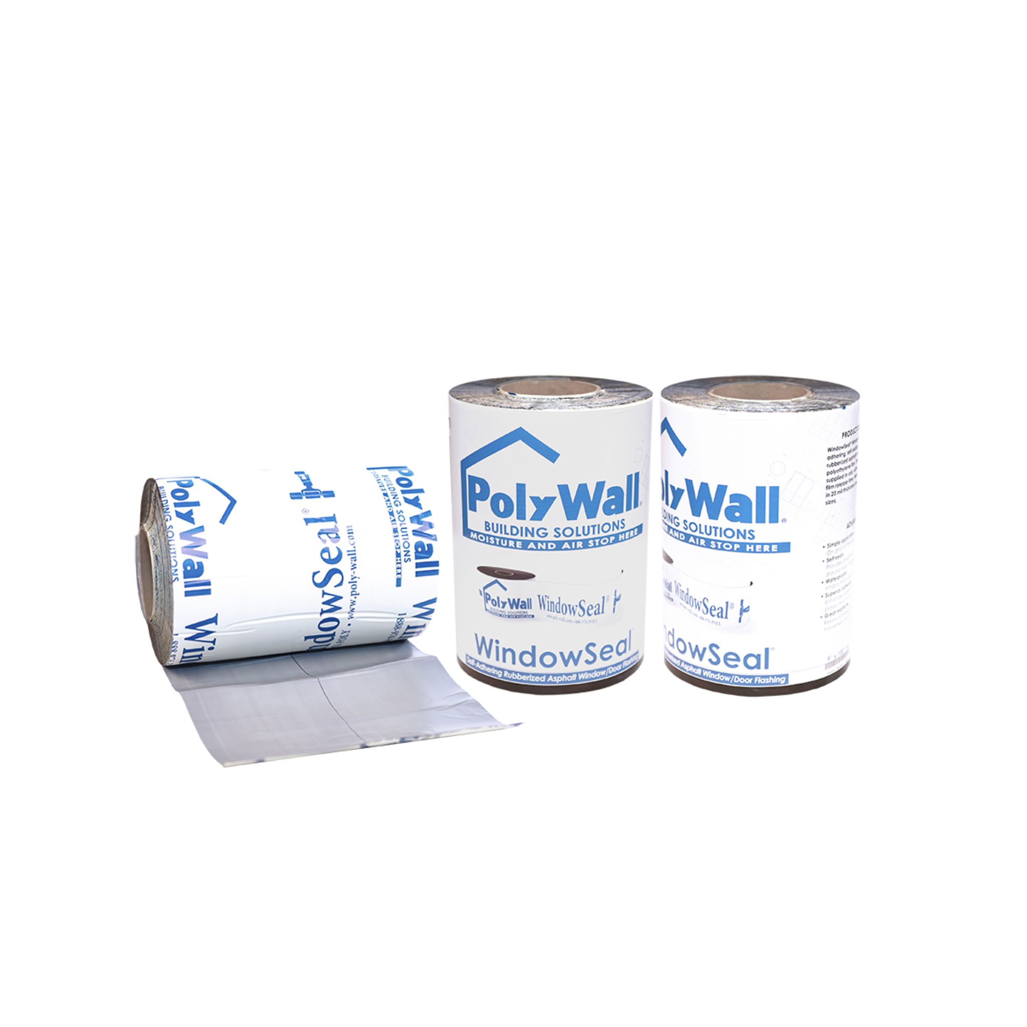 PolyWall WindowSeal 20 Mil Window Flashing Tape - 9 Inches x 100 Feet Roll - Weatherproof Sealant for Windows, Doors & Home Exteriors - DIY Installation & Repair Projects