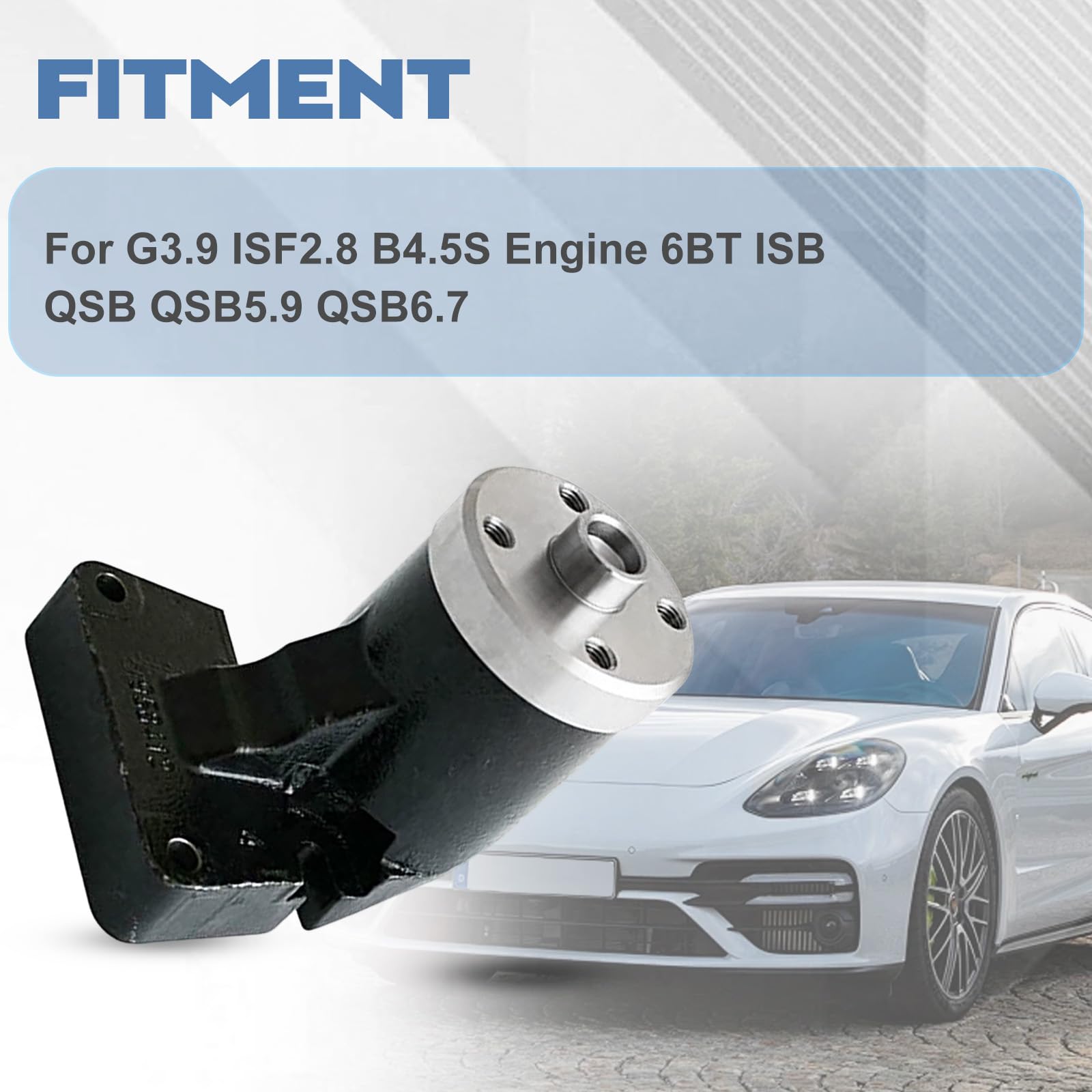 Fan Support 3911205 for Cummins G3.9 ISF2.8 B4.5S Engine - Compatible with 6BT, ISB, QSB, QSB5.9, QSB6.7 - Replaces 5261322, 84585624, 87428288, J910595, 3910595 - Perfect for Engine Repair & Maintenance