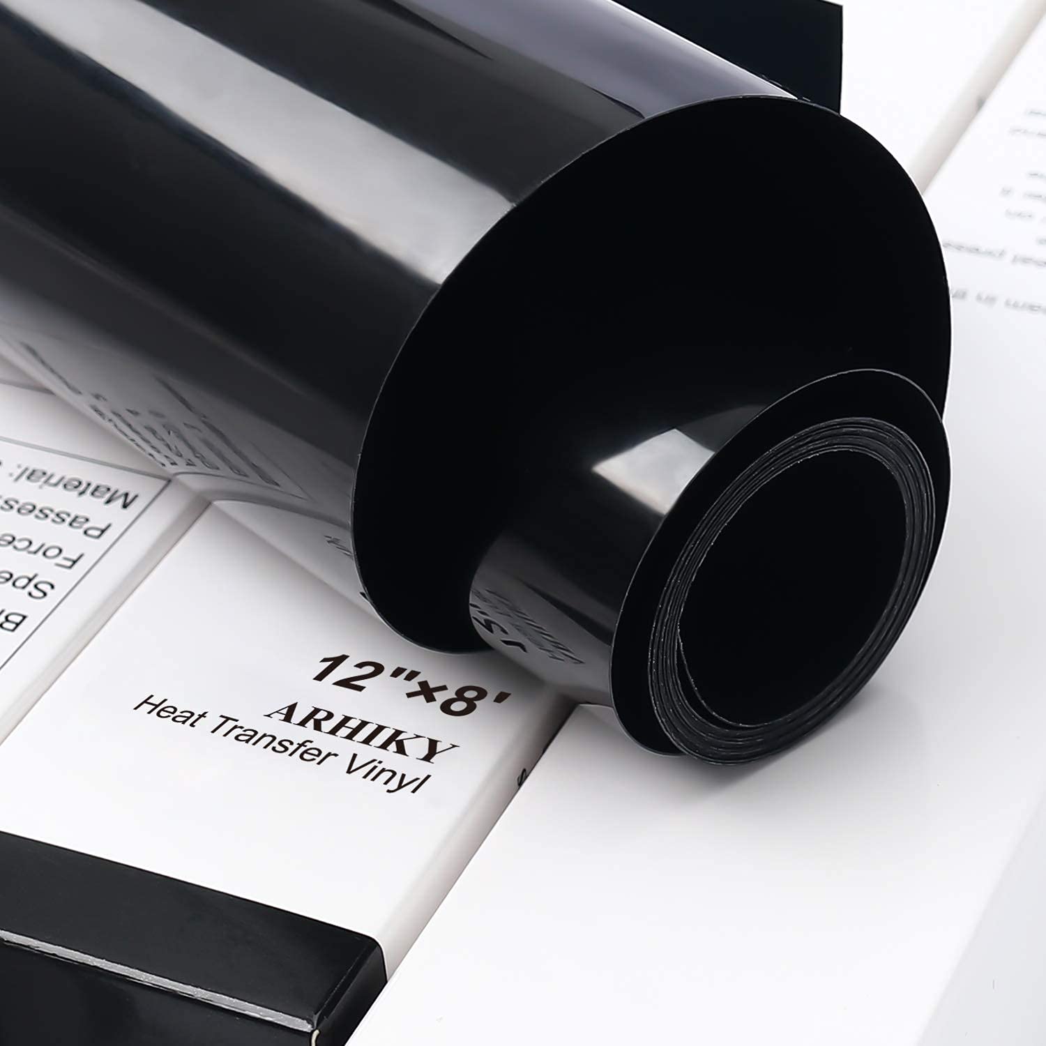 Premium ARHIKY Iron-On Heat Transfer Vinyl Roll (12