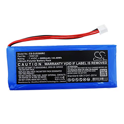 Premium Cameron Sino 6000mAh Replacement Battery for DJI GL300C/GL300F, Inspire 1/2 Controller, Phantom 3 Series - Long-Lasting Power for Aerial Photography & Drone Flying Adventures