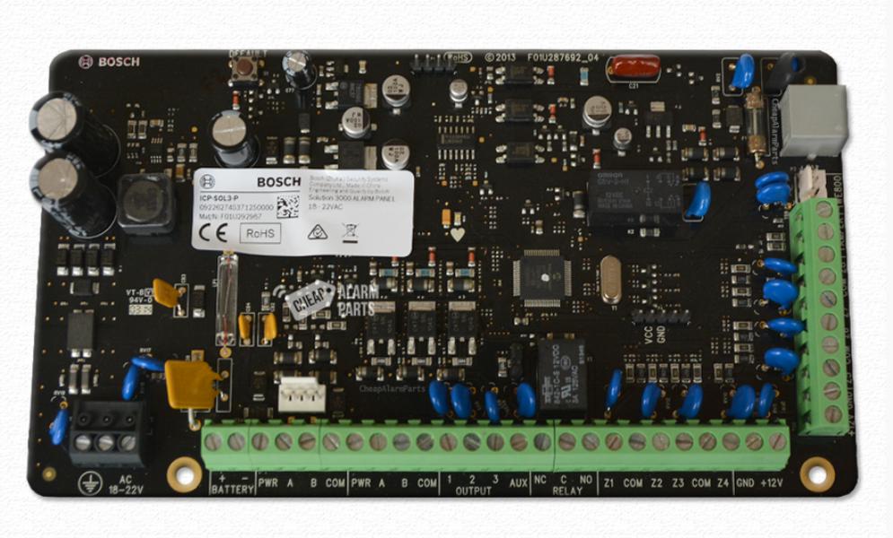 Bosch Solution 3000 Alarm System Basic Upgrade Kit - Home Security & Burglar Protection for Houses, Apartments & Businesses