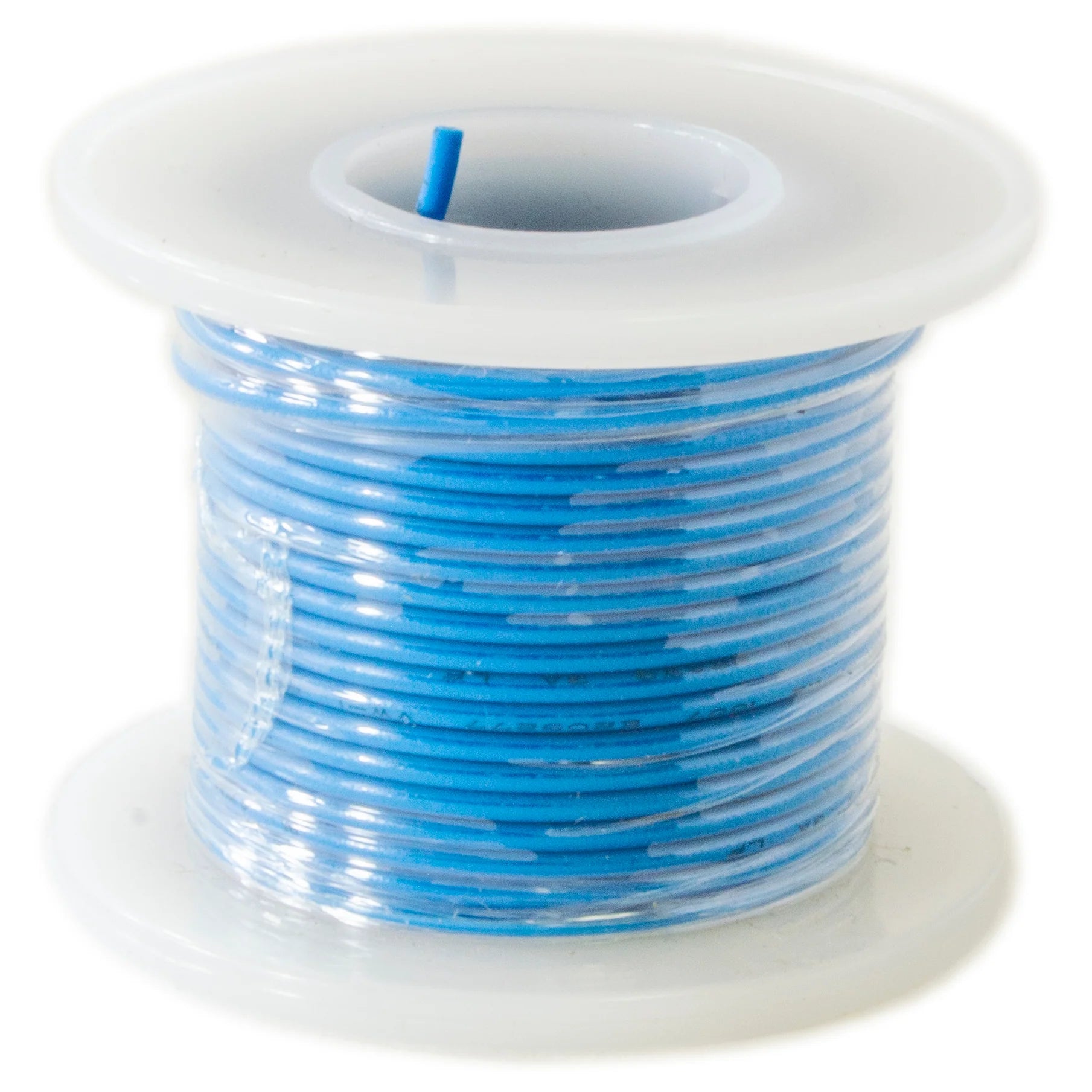 25 Feet Blue 22 Gauge Solid Hook Up Wire - Tinned Copper PVC Insulated Electrical Wire (300V) for DIY Electronics, Automotive Wiring & Home Appliances