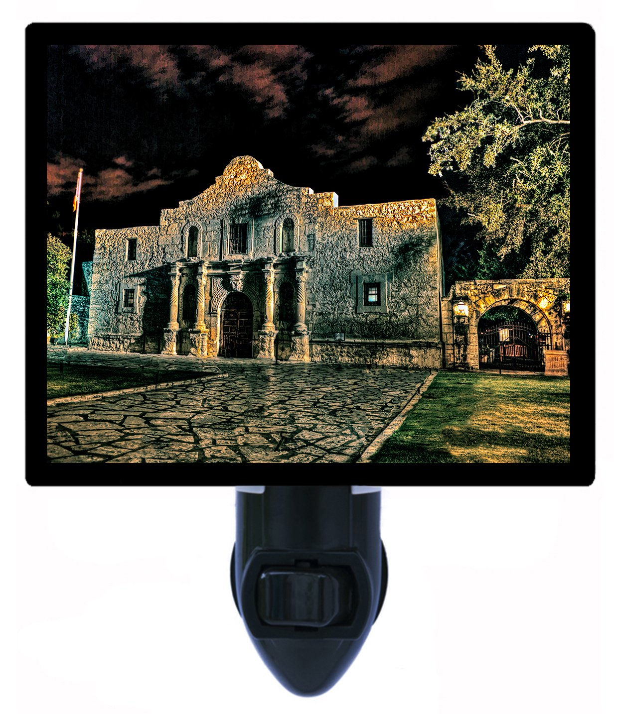 The Alamo San Antonio Texas LED Night Light - Soft Glow for Bedroom, Nursery, or Hallway - Perfect for Kids, Travel Lovers & Home Decor