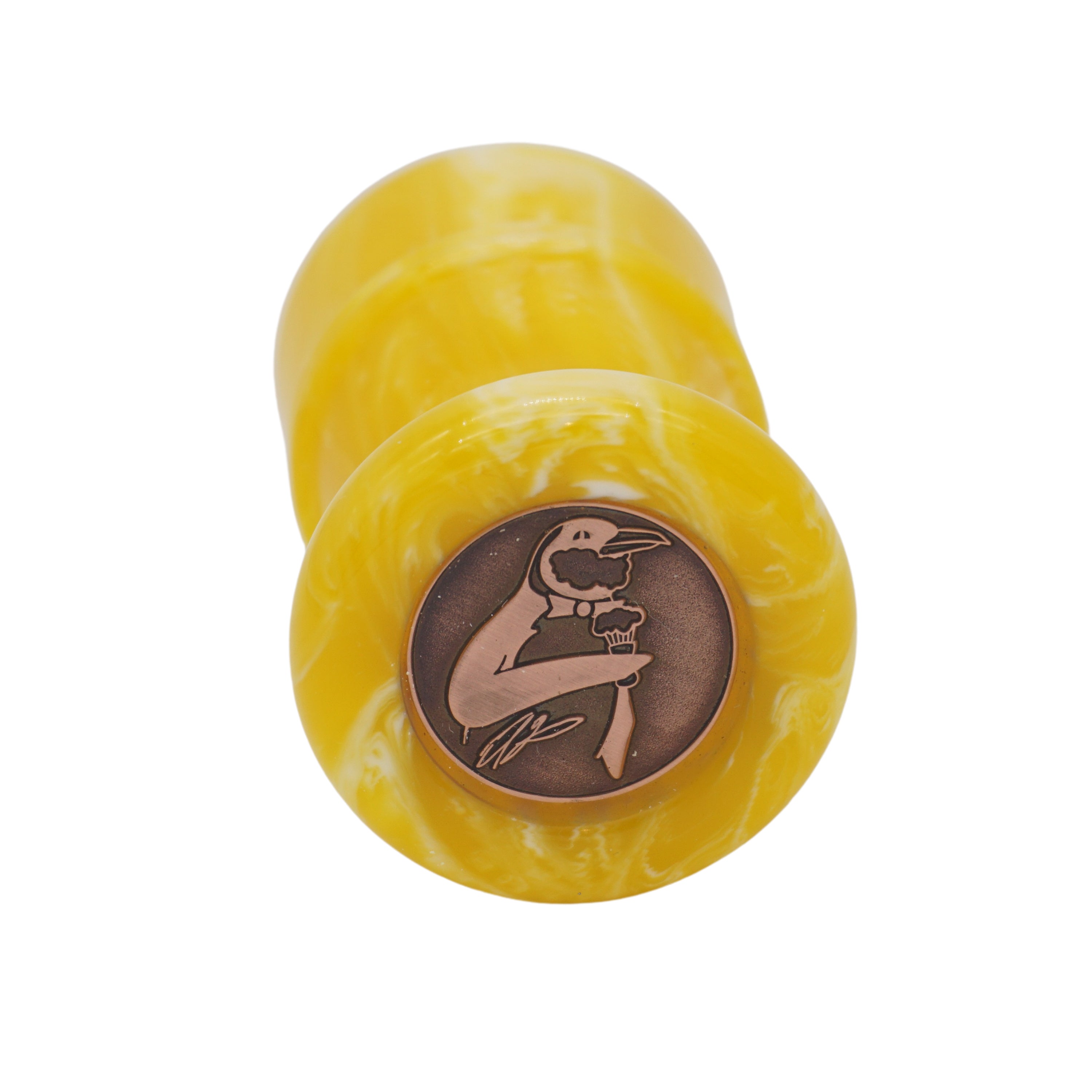 Premium Handcrafted Lemon Drop Shaving Brush Handle - Fits 24mm & 26mm Knots - Perfect for Wet Shaving & Grooming Kits - Ideal Gift for Men's Skincare Routine