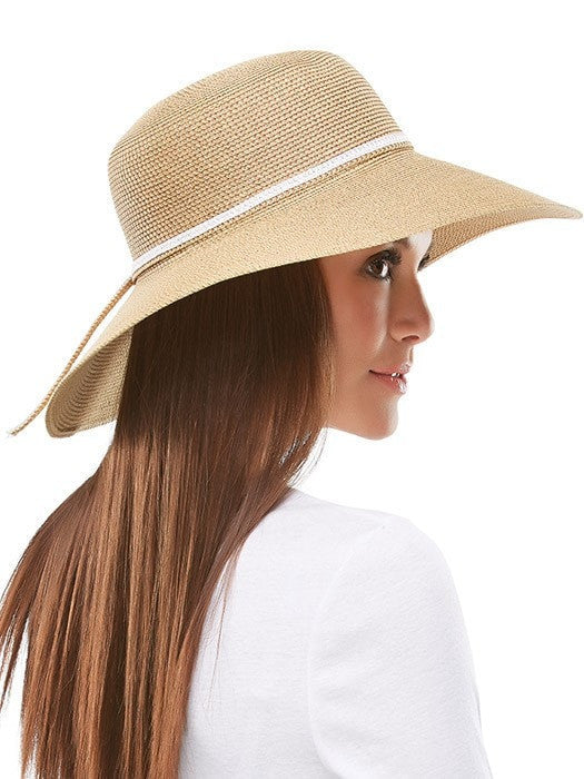 Braided Wide Brim Sun Hat for Women - UPF 50+ UV Protection Summer Beach Hat | Perfect for Outdoor Activities, Vacations, and Sun Protection