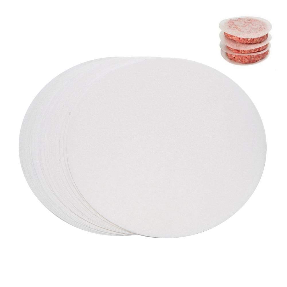 Non-Stick Silicone Grill Press for Burgers & Patties - Round Meat Press Mold for Beef, Chicken & Veggies - Perfect for BBQ, Grilling & Cooking at Home