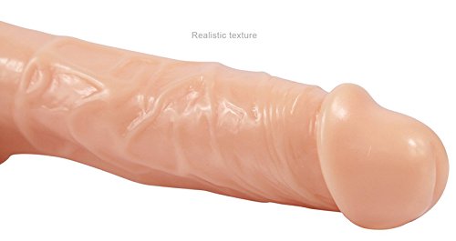 7 Inch Realistic Anal Dildo with Strong Suction Cup - Lifelike Flesh Texture Adult Sex Toy for Women & Couples - Perfect for Solo Play, Couples Fun & BDSM Exploration