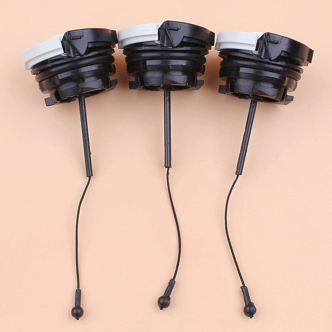 3 Pack Fuel Tank Cap Replacement for BR500 BR550 BR600 Backpack Blower - Fits Part #00003500533 - Perfect for Lawn Care, Landscaping & Outdoor Power Equipment Maintenance
