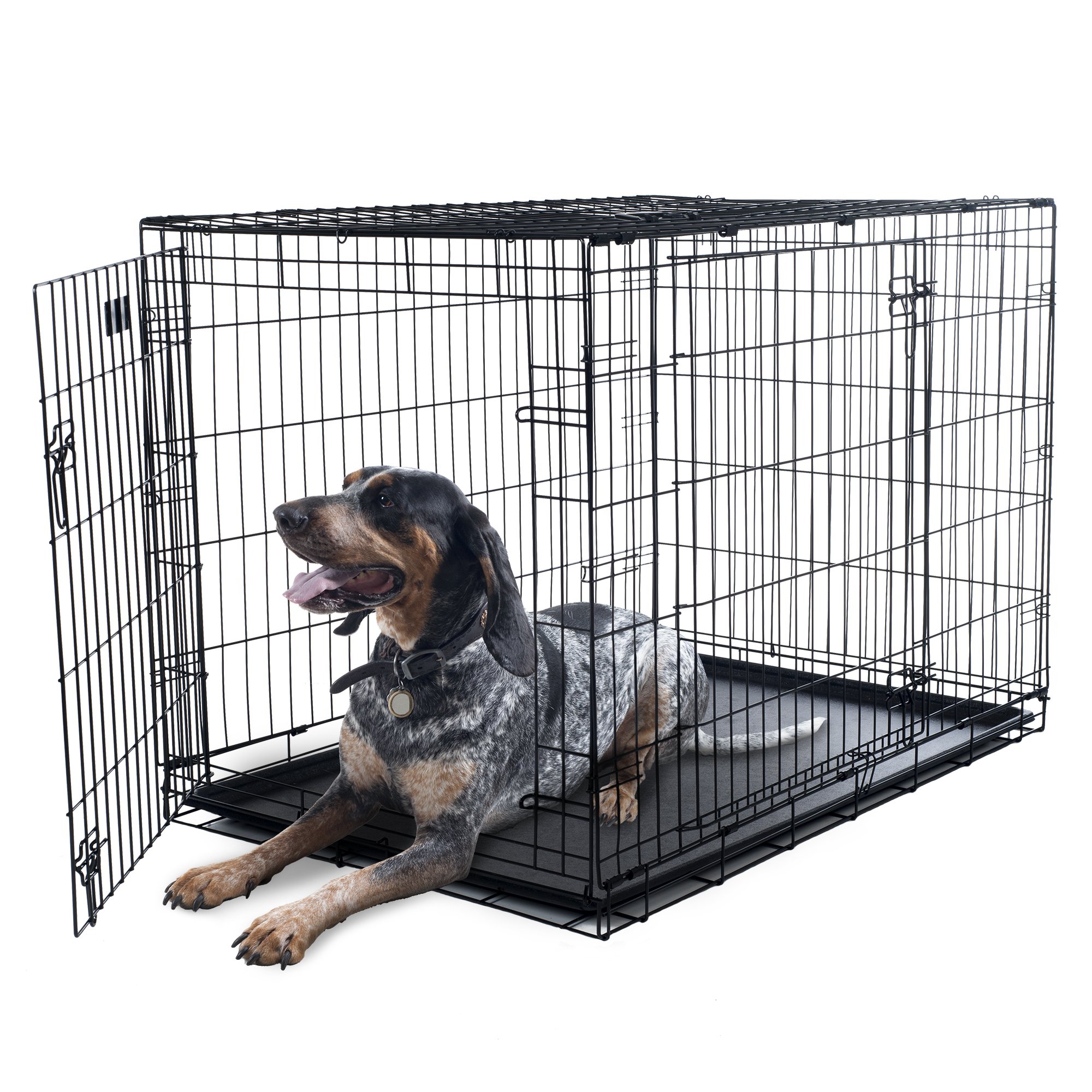 PETMAKER X-Large 2-Door Foldable Dog Crate Cage - 42