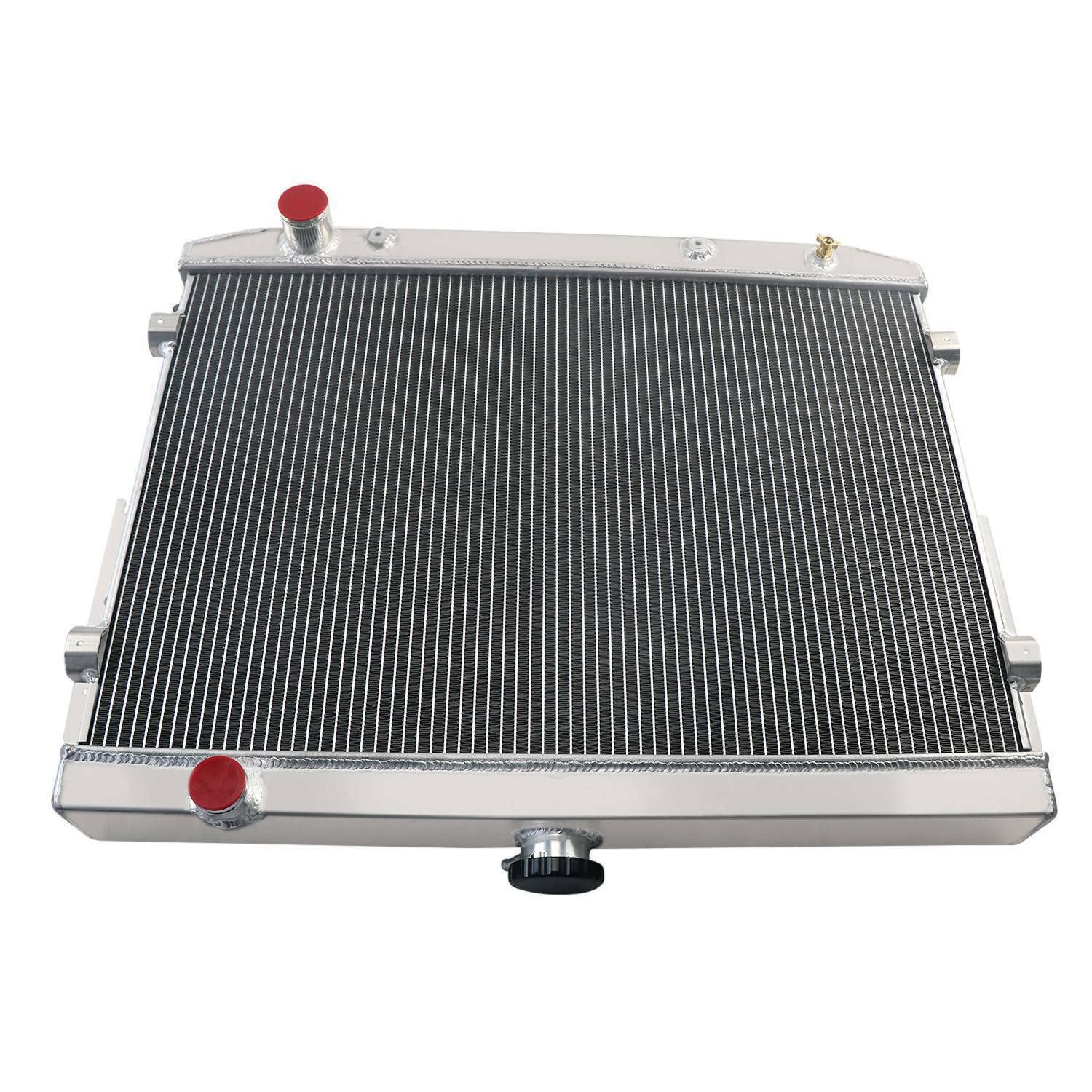 4 Row Aluminum Radiator for 1973-1979 Dodge Charger Coronet Monaco 7.2L V8 - High Performance Cooling Upgrade - Perfect for Hot Weather & Heavy Duty Towing