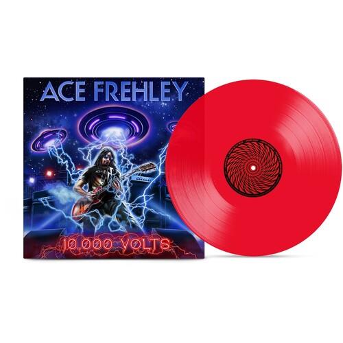 10,000 Volts Red Vinyl LP - Limited Edition Red Colored Vinyl Record - Perfect for Music Collectors & Audiophiles - Great for Home Listening & Gifts