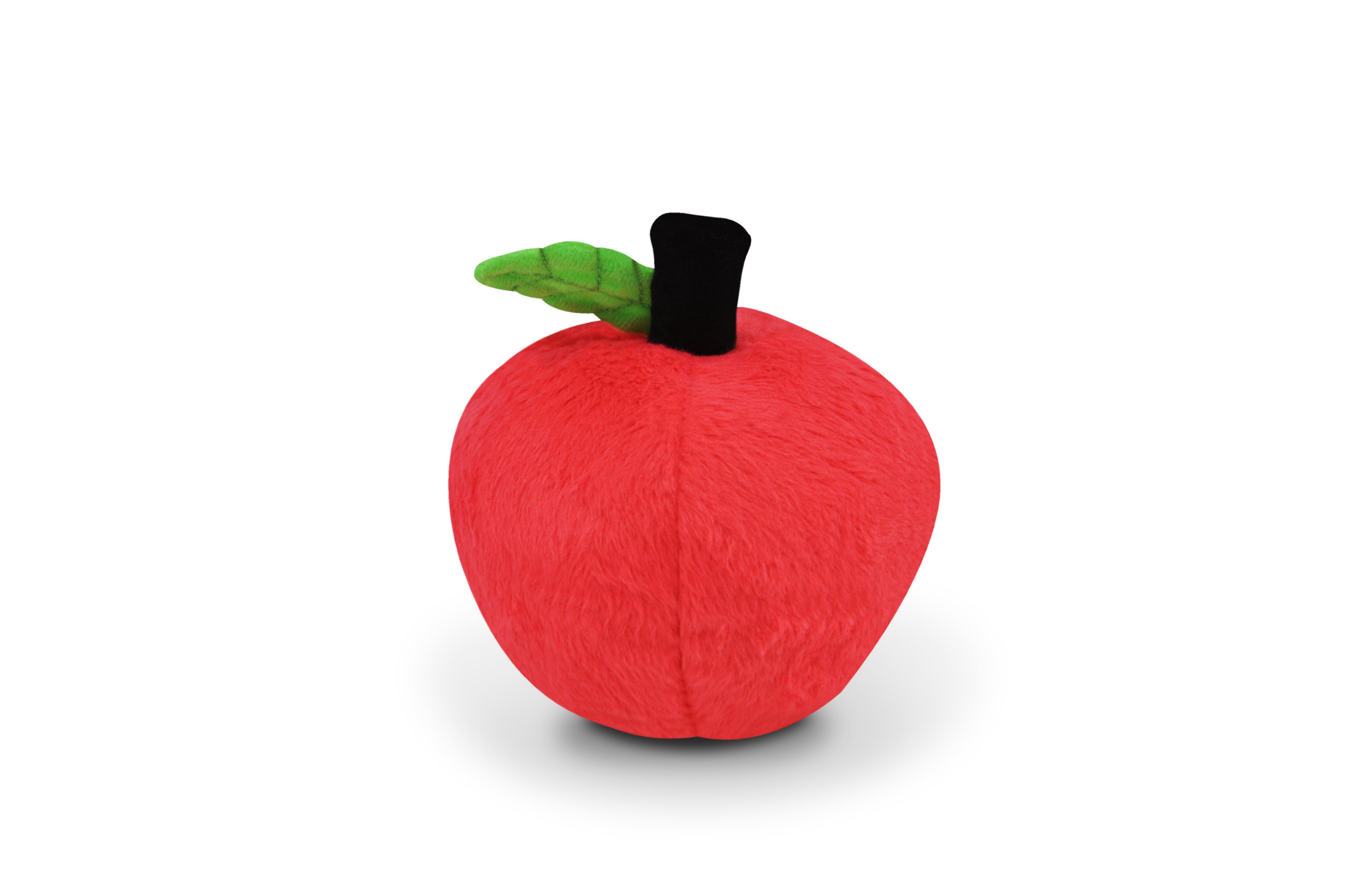 Garden Fresh™ Apple Plush Dog Toy - Soft & Durable Chew Toy for Small & Large Dogs - Fun Interactive Playtime for Pets - Perfect for Indoor & Outdoor Use