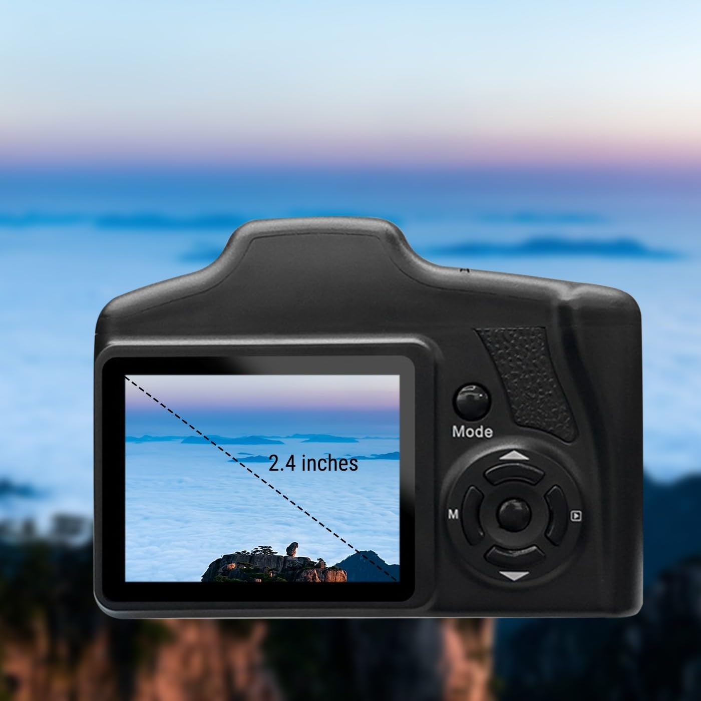 16X Digital Zoom 720P HD Digital Camera with 2.4