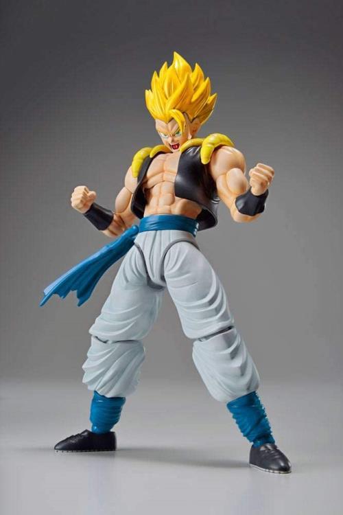 Figure Rise Standard Dragon Ball Super Super Saiyan Gogeta Action Figure Model Kit - Buildable Collectible for Anime Fans & Display Decor